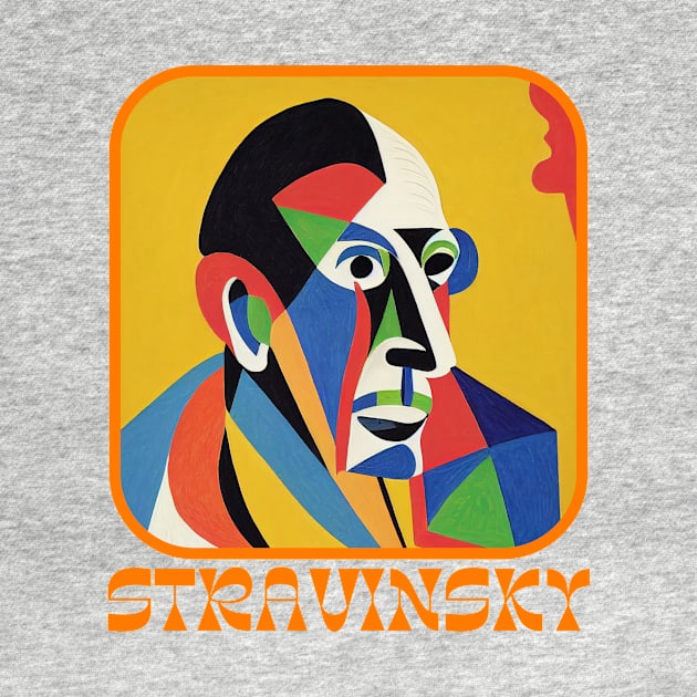 Igor Stravinsky by Cryptilian